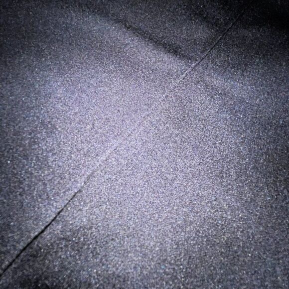 NWT Black Crepe Evening Jumpsuit with Copper Sequins Tulle Sleeves Size XL - Picture 8 of 8